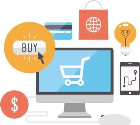 7 Unique Ecommerce Challenges And How To Overcome Them - Online Shop Vs Physical Store (500x500), Png Download