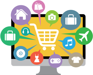 E-commerce (400x380), Png Download