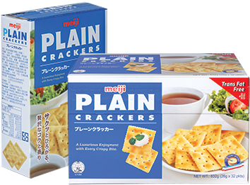 Meiji - Plain Crackers - Meiji Plain Cracker (420x420), Png Download