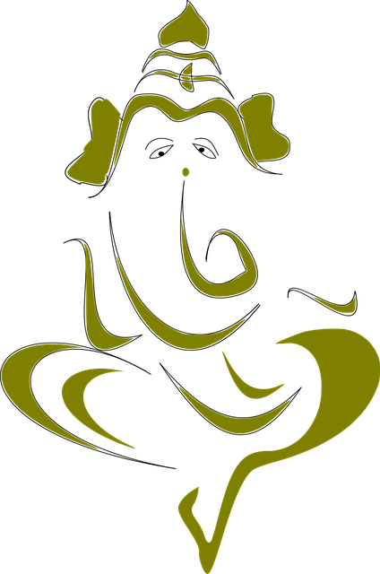 Vinayagar Png (424x640), Png Download