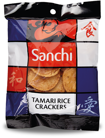 Sanchi Tamari Rice Crackers 50g (1 X 50g) (448x590), Png Download