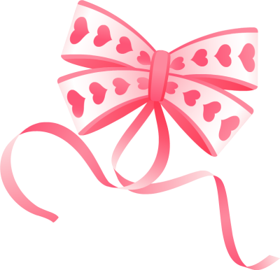 Wedding Clipart Pink - Pink Ribbon Bow Clipart (400x386), Png Download