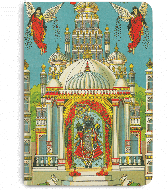 Dailyobjects Thakorji Krishna A5 Notebook Plain Buy - Altar (600x680), Png Download