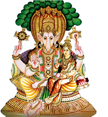 Lakshmi Hyagreeva Homam - Hayagriva God (467x381), Png Download