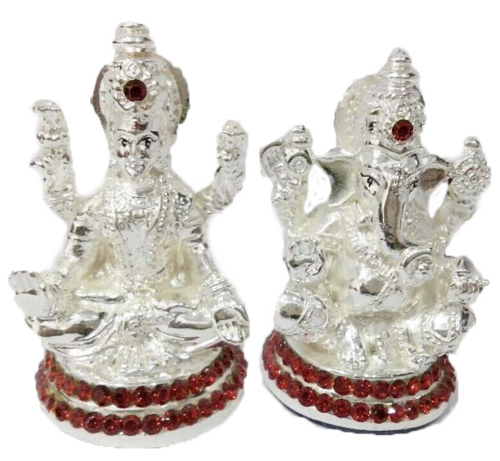 Silver God Idols Png (500x461), Png Download