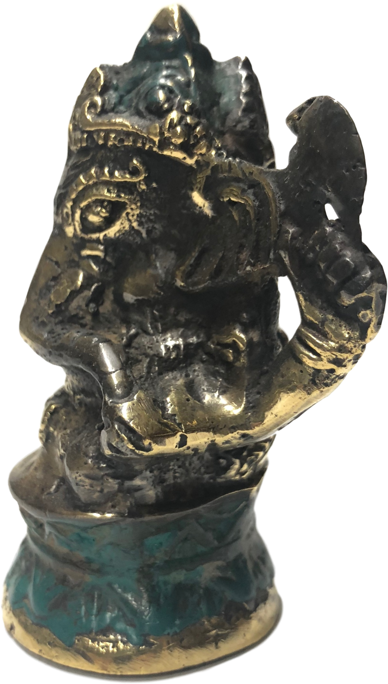 Ganesha, The Elephant-headed Hindu God, From Java, - Bronze Sculpture (2508x3344), Png Download