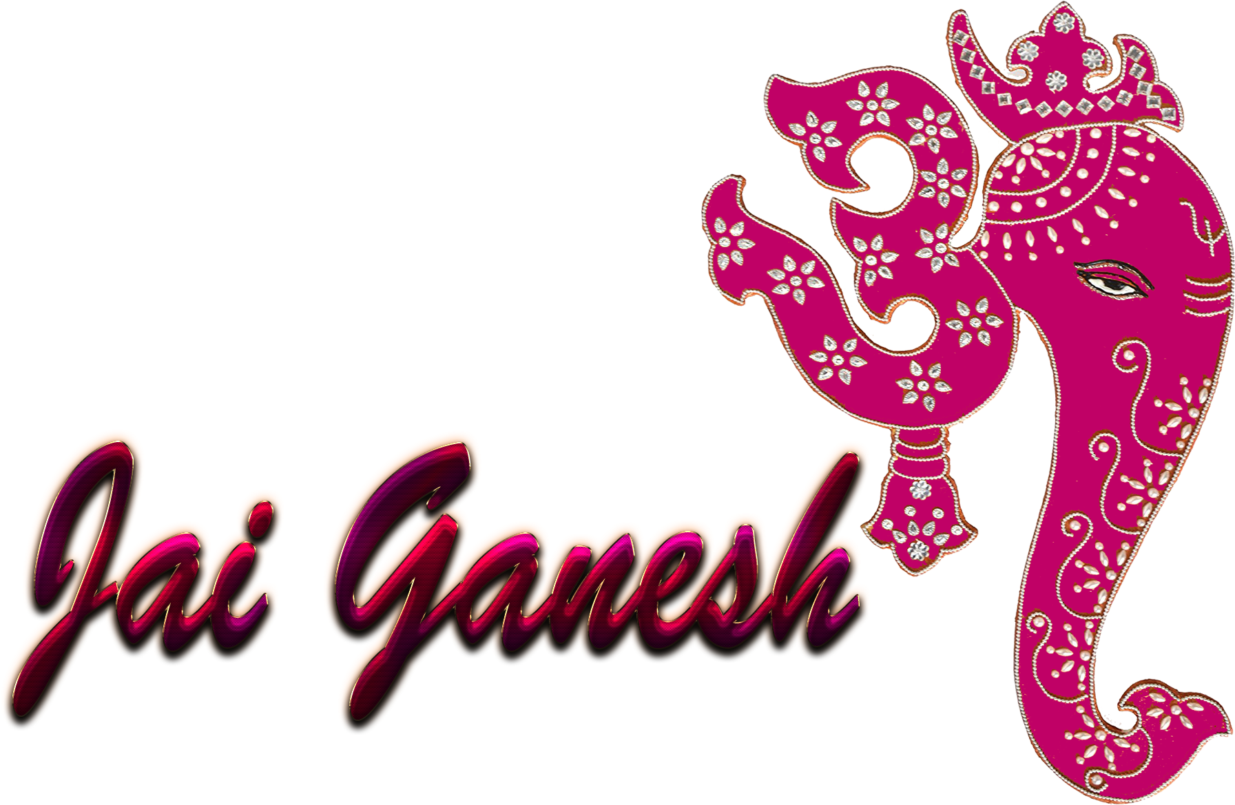 Jai Shri Ganesh Png (1920x1200), Png Download