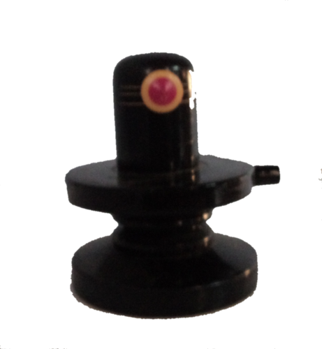 Wood Black En Shiva Lingam Idol - Shiva Lingam (461x500), Png Download