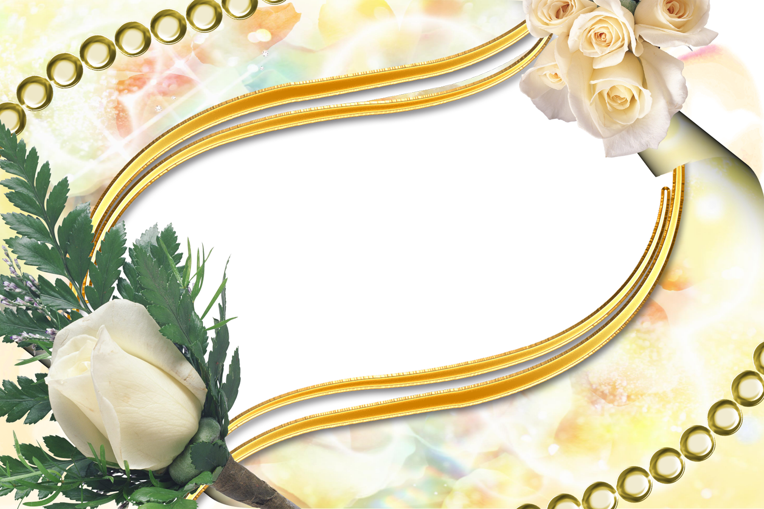 Hd Wallpaper Landscape - Png Photo Frame Hd (1500x1000), Png Download