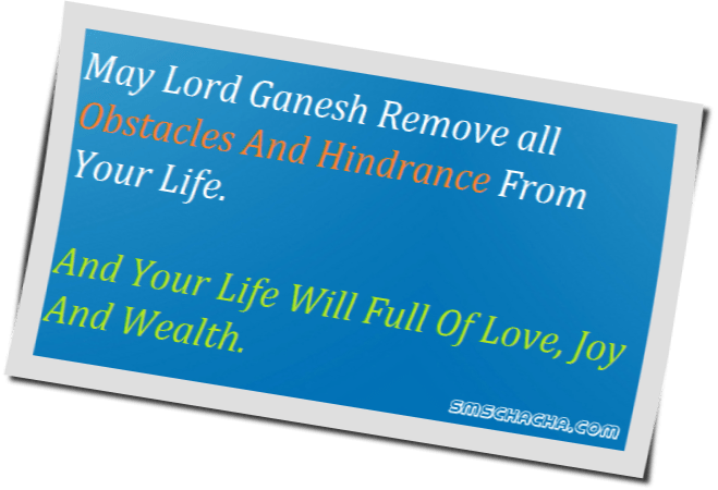 Ganesh Chaturthi Quotes Sms - Quotes On Ganesh Chaturthi In English (659x450), Png Download