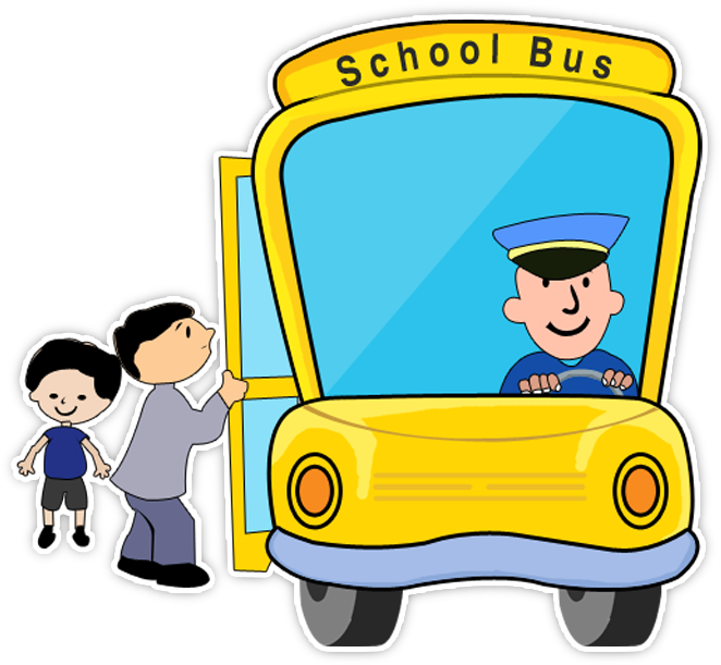 Trackschoolbus Parents Students - Bus (681x629), Png Download