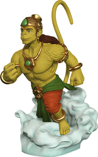 Hanuman - Lord Hanuman The Legend (330x526), Png Download