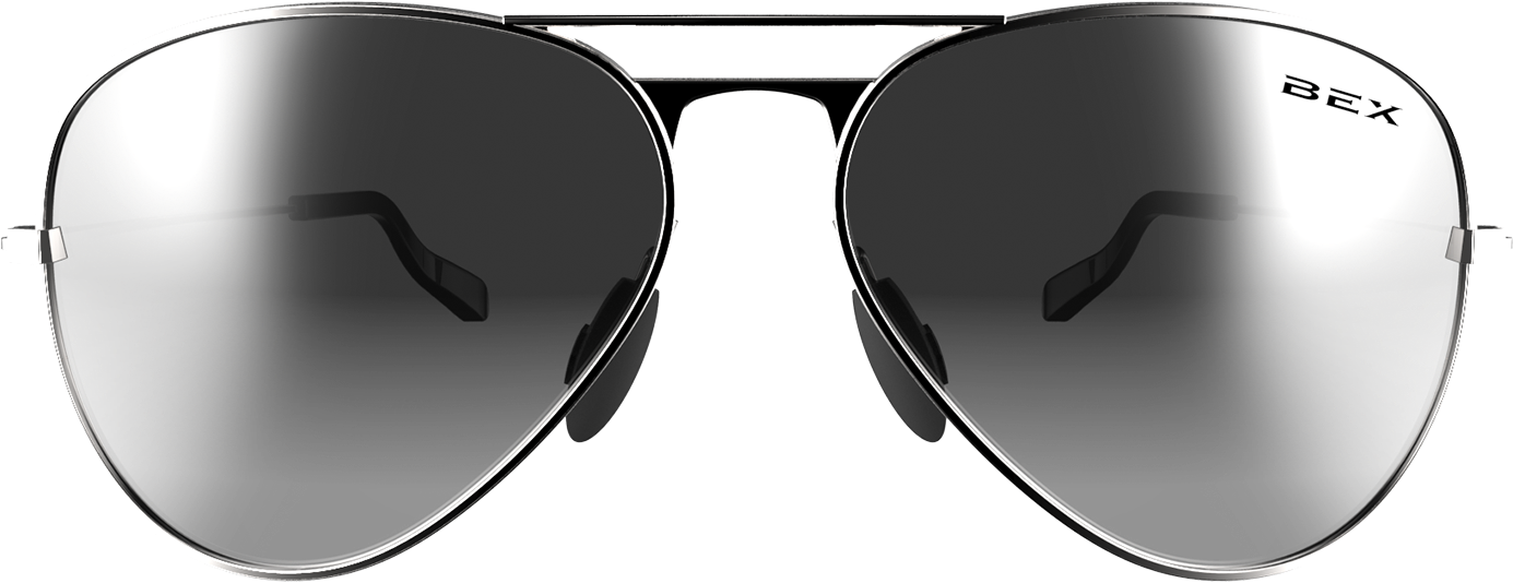 Bex Wesley - Bex Wesley Silver/gray Sunglasses (1500x1500), Png Download