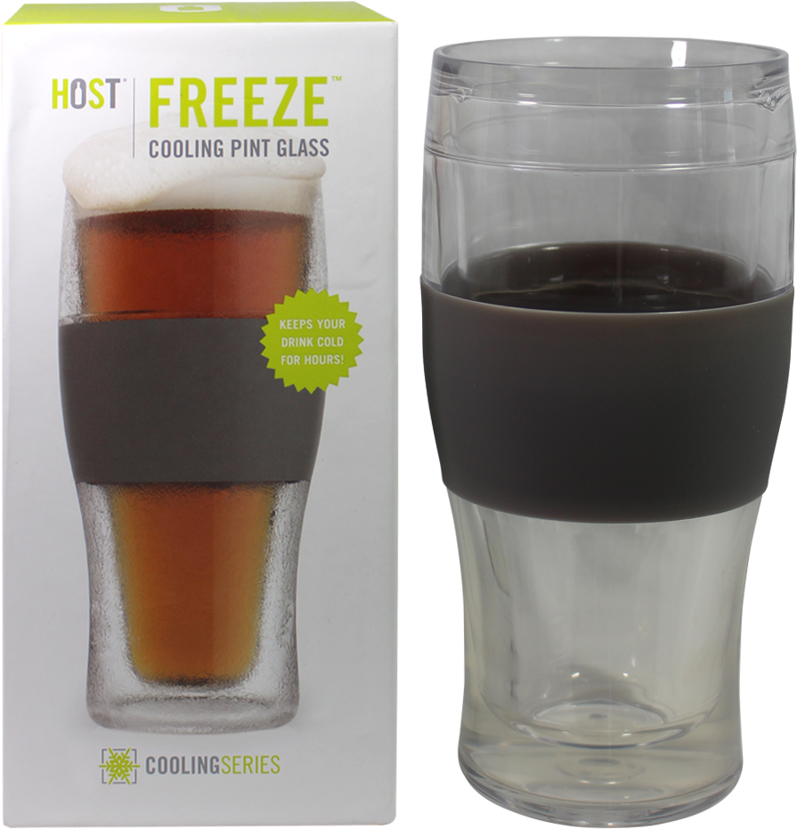 True Fab Host Freeze Cooling Pint Glass (480x480), Png Download