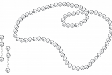 Earrings Clipart Diamond Earring - Жемчуг На Прозрачном Фоне (450x300), Png Download