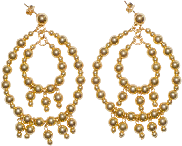 Indian Earrings Indian Earrings - Earrings (690x690), Png Download