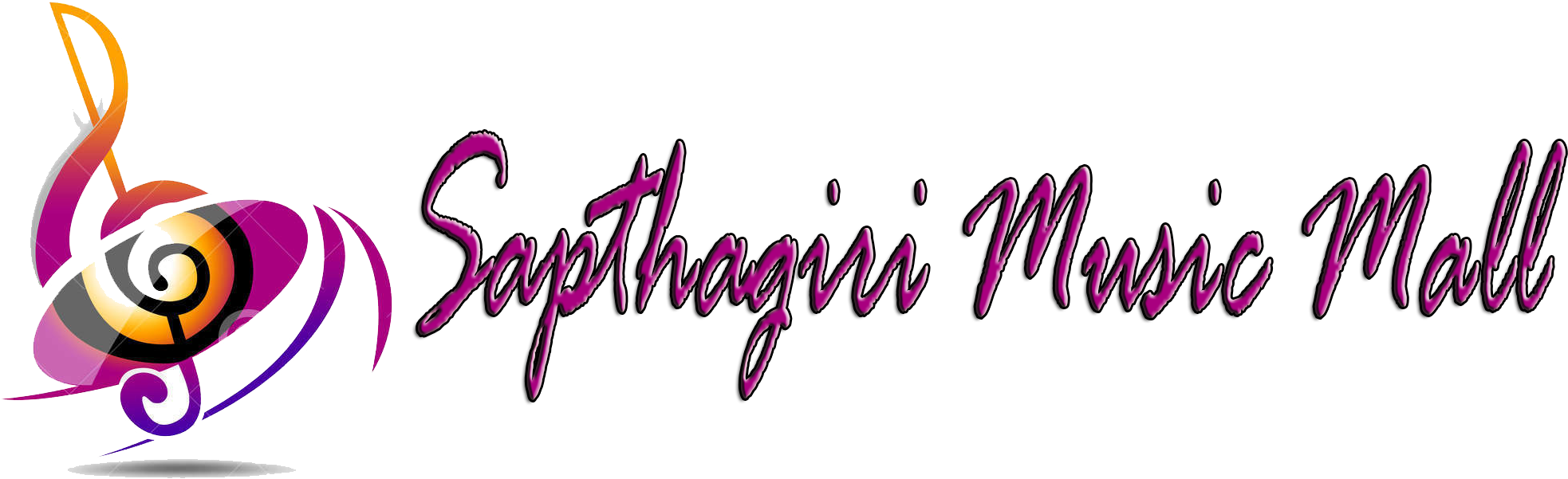 Sapthagiri Music Mall (2140x681), Png Download