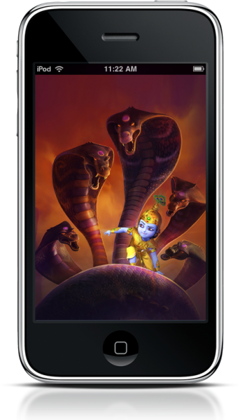 God's Little Avatar Released On App Store - Kaliya (343x600), Png Download