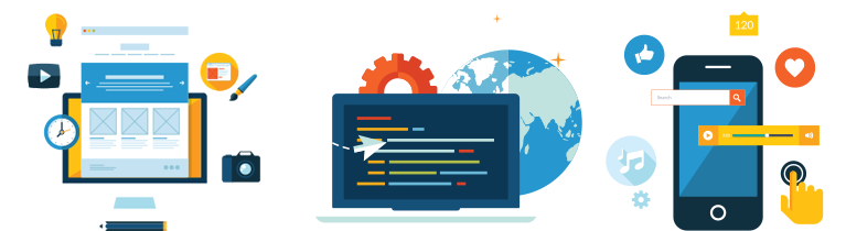 New Website Development - Web Development Image Png (790x373), Png Download