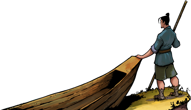 10 Types Of Chinese And Japanese Polearms, Each With - Canoe (755x444), Png Download