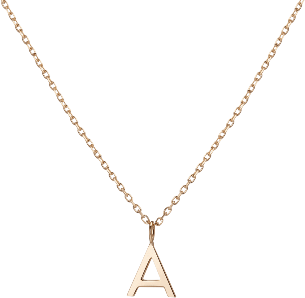 14k Yellow Gold 18k Yellow Gold First ' - Necklace (650x650), Png Download