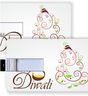 Great Diwali Credit Card Pen Drive Great Diwali Credit - Credit Card (284x426), Png Download