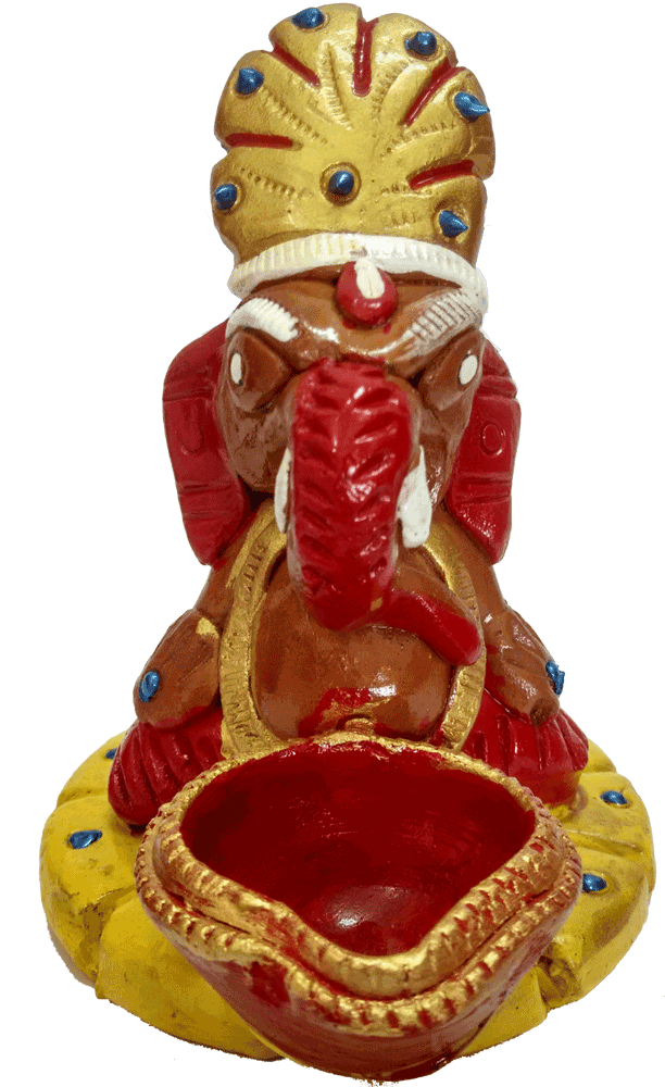 Lord Ganesha - Klay Kraft (612x1000), Png Download