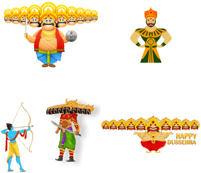 Clip Art Library Download Dussehra Free Png Transparent - Dussehra Png (400x400), Png Download