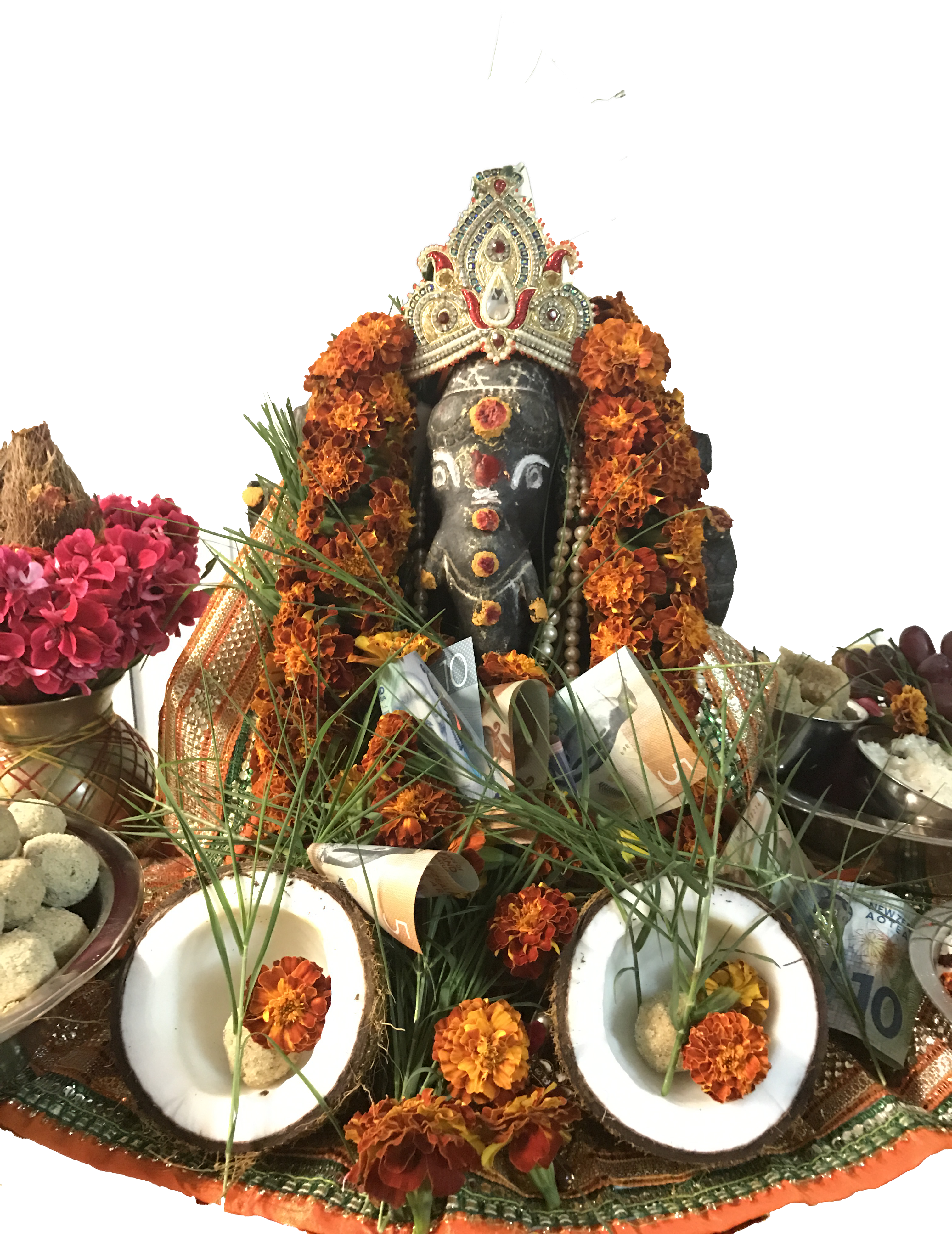 Our Goal Is To Build A Temple For Our Lord Ganesh Murti - Dish (3024x4032), Png Download