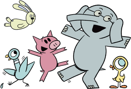 Free Stock Mo Willems Scavenger Hunt Green Tree Public - Mo Willems Book Characters (434x320), Png Download