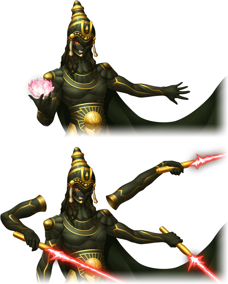 Click For Full Sized Image Vishnu-flynn - Smt Iv Apocalypse Vishnu Flynn (1024x1024), Png Download