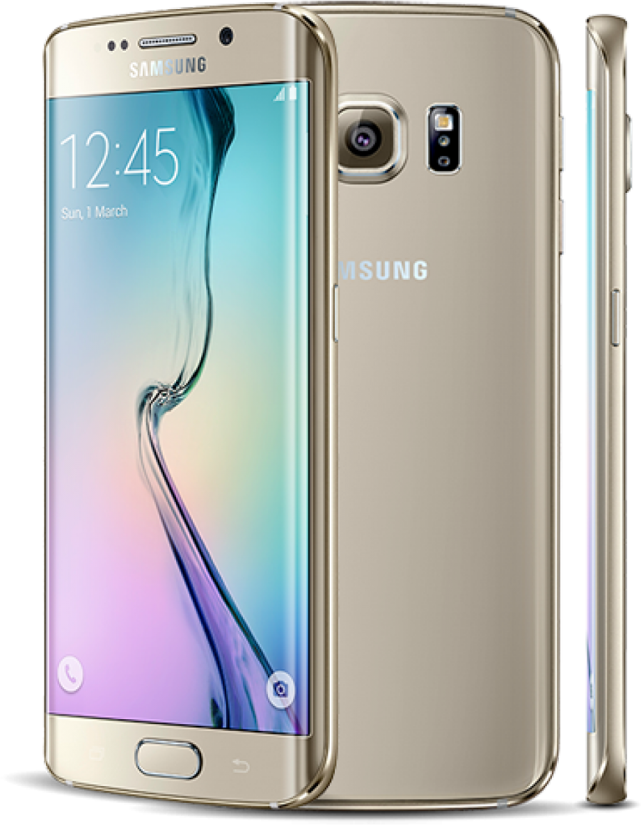 Samsung - Samsung Galaxy S6 Edge 64 Gb (1200x1200), Png Download