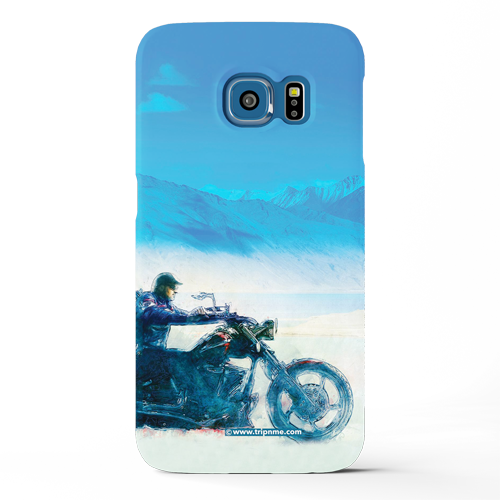 Mobile Case For Samsung Galaxy S6 Bike Lake - Iphone (500x500), Png Download