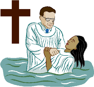 Baptism Is Immersion - Baptism By Immersion Clipart (390x346), Png Download