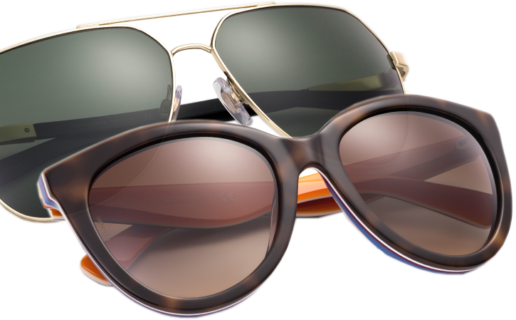 Sunglass Hut Concierge - Sunglasses Group Png (725x449), Png Download