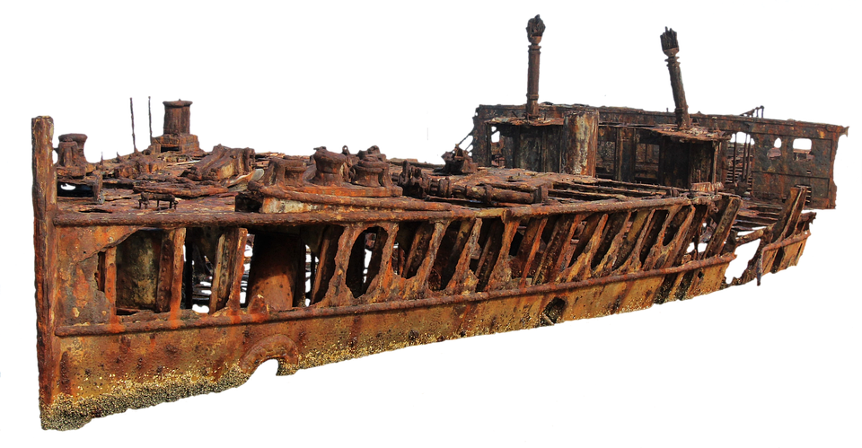 Previous - Shipwreck (960x499), Png Download