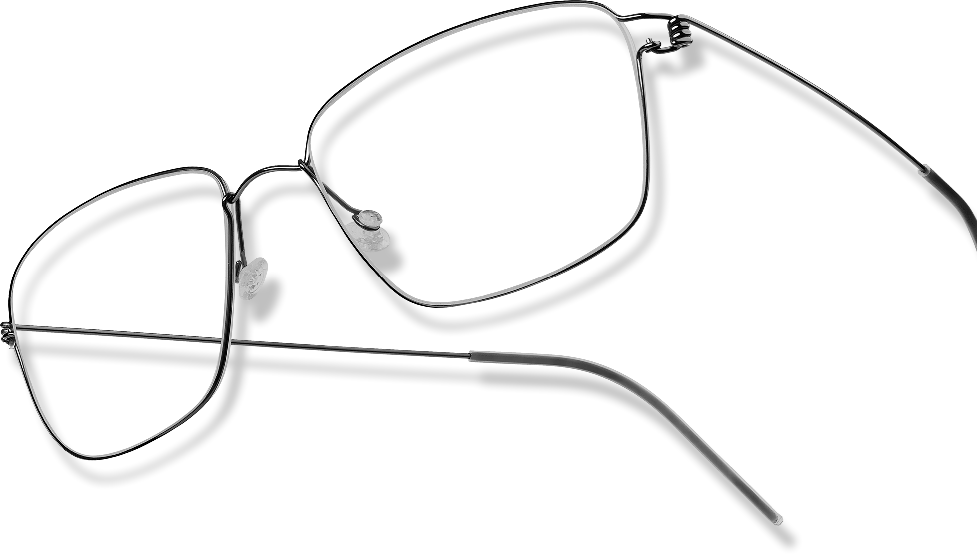 Vector Transparent Download Lindberg Titanium Rim Men - Line Art (2048x1236), Png Download