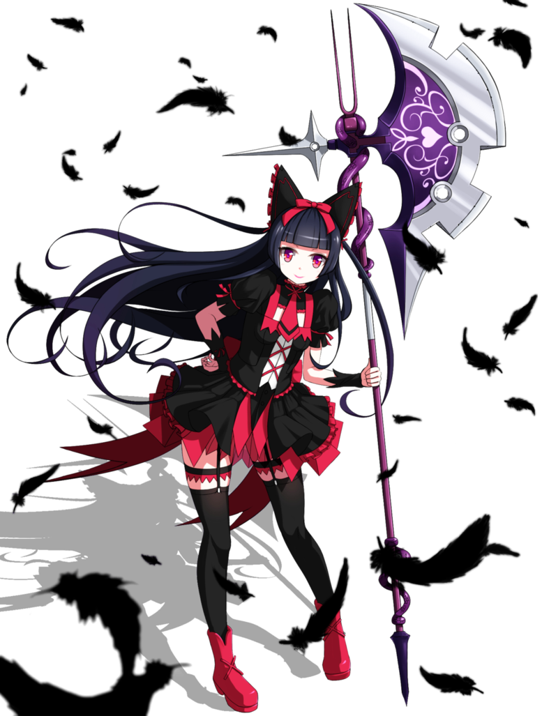 Thumb Image - Gate Anime Rory Mercury (777x1027), Png Download