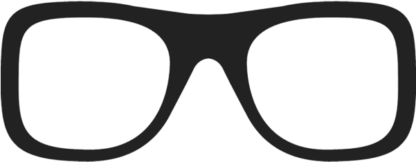 Sunglasses Vector Rectangle - Glass (600x600), Png Download