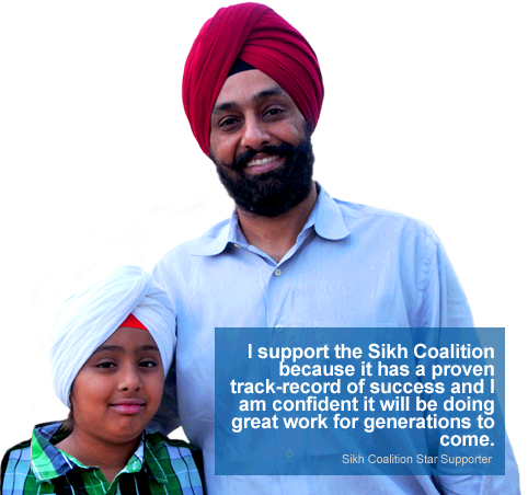 Secure Sikhi, For Years To Come - Sikh Coalition (482x452), Png Download