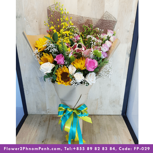 1 - Bouquet (500x500), Png Download