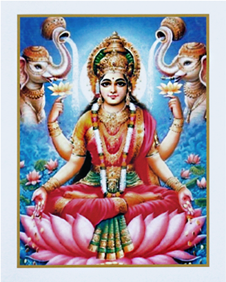 Vaibhav Laxmi Maa (407x407), Png Download