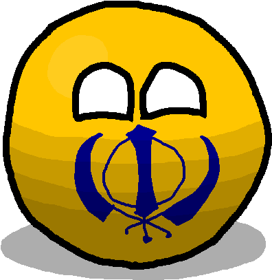 Sikhismball - San Diego Polandball (450x450), Png Download