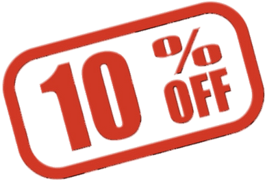 10% Off Sign - 10% Off Transparent Background (400x400), Png Download