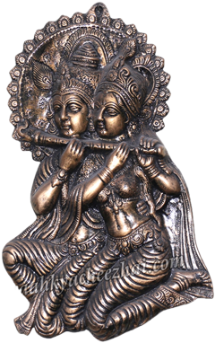 Radhe Krishna Statue - Radha Krishna (300x400), Png Download