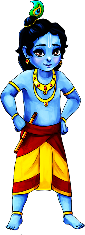 Festival Info - Krishna (301x825), Png Download