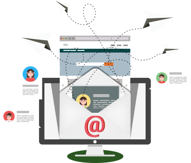 Email Marketing - Diagram (396x379), Png Download