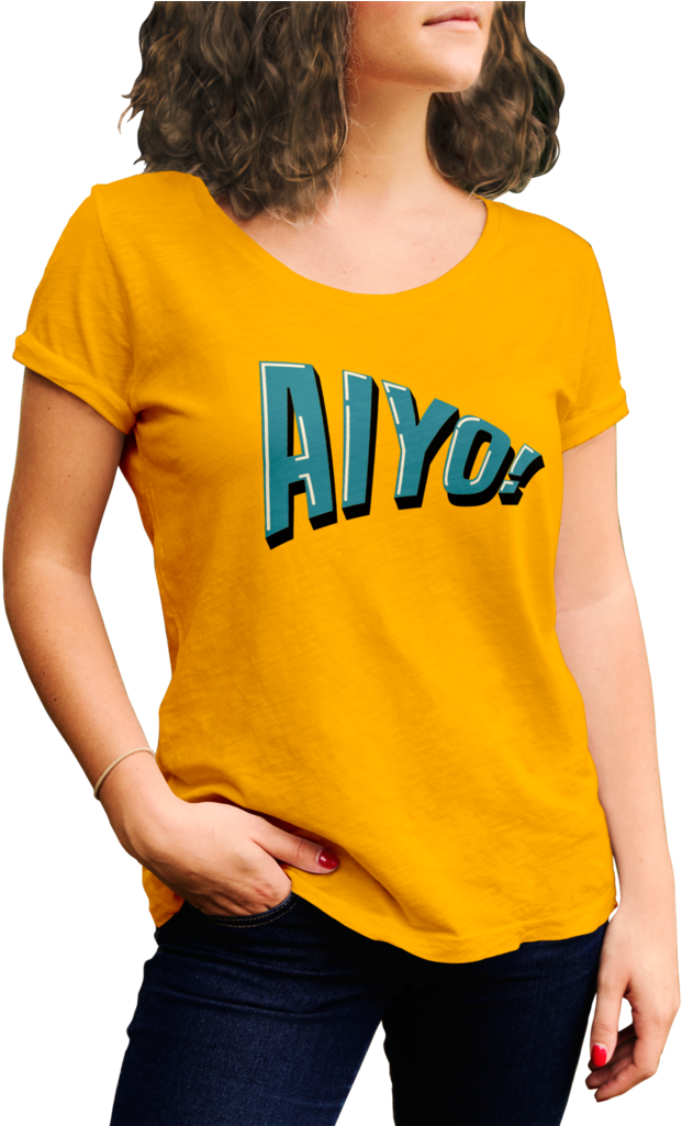 Aiyo Women's T-shirt - Pickle Run Movie Rick And Morty Cartoon (683x1024), Png Download