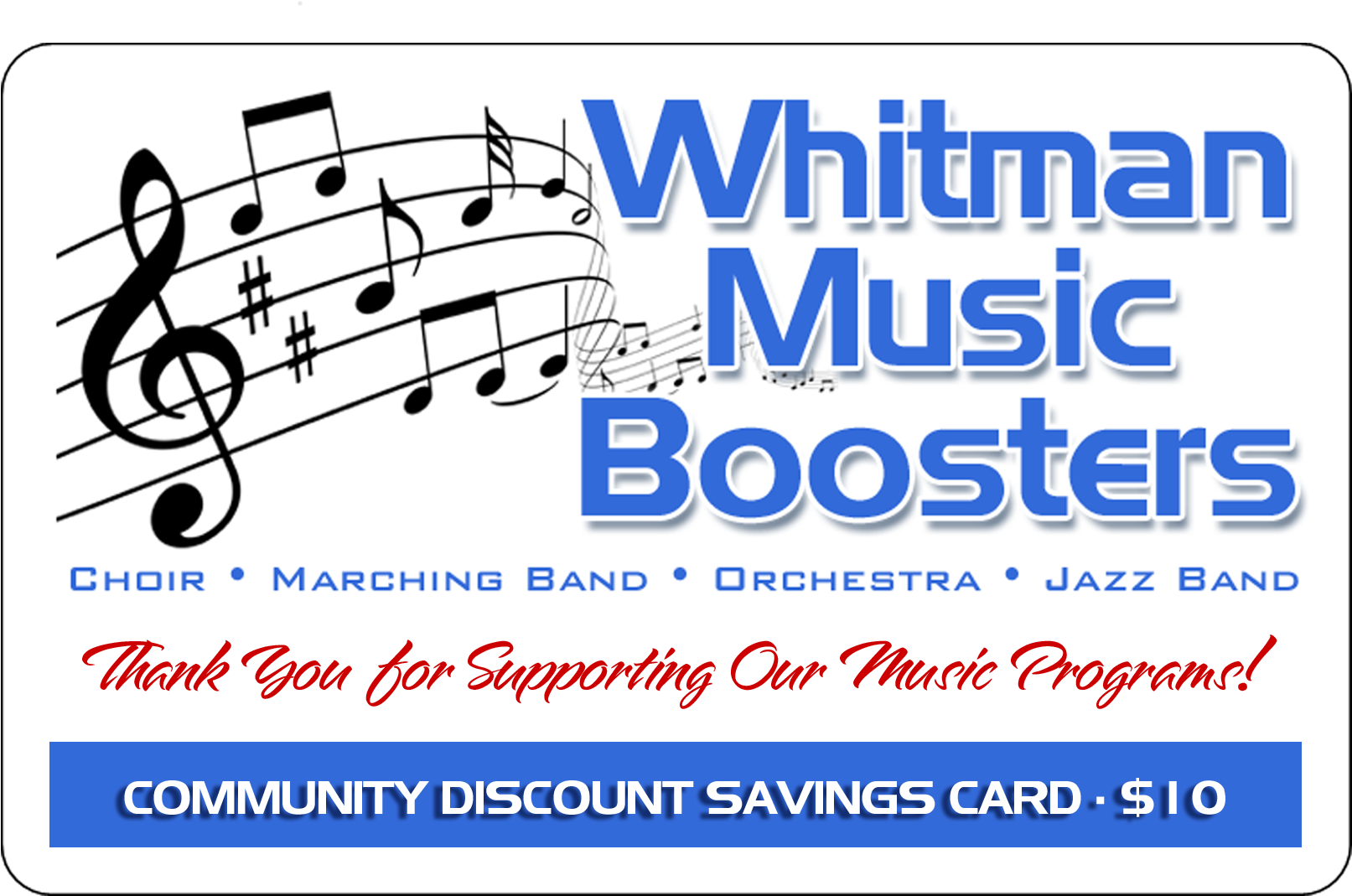Music Boosters Discount Card Fundraiser - Cafepress Musical Symbols 60" Curtains (1732x1162), Png Download