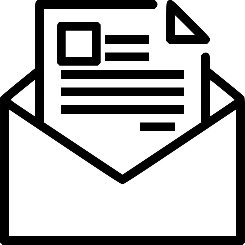 Email Marketing Letter Envelope Newsletter Seo Campaigns - Email Newsletter Icon (980x980), Png Download